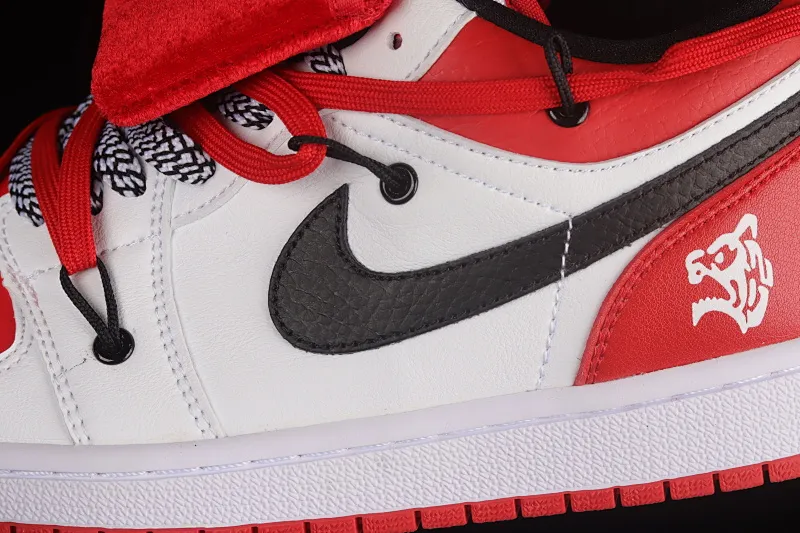 All categories Air Jordan Jordan series basketball shoes Air Jordan 1 Low Air Jordan 1 Low AJ1 Joe 1 customized version Vibe flavor deconstruction sports culture basketball shoes 553558-118